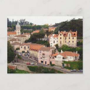Village of Sintra in Portugal Postcard
