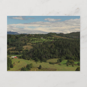 Village of Zajelšje, Brkini Hills, Slovenia Postcard