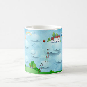 Village over the Clouds Coffee Mug