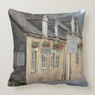 Village pub in the Cotswolds Cushion
