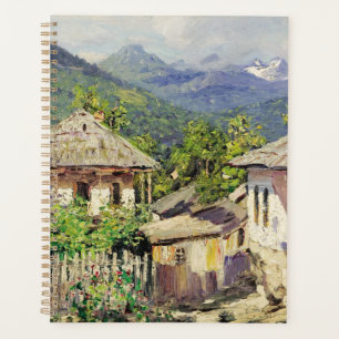 Village Scene by Dubovskoy, 1911 Planner