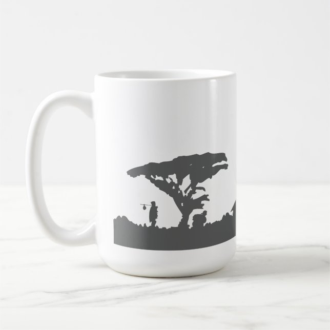 Village Scene Coffee Mug (Left)