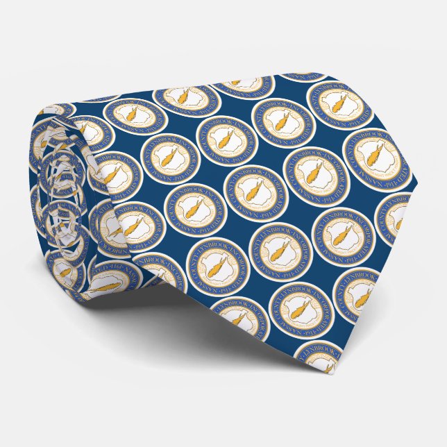 Village Seal of Lynbrook Tie (Rolled)