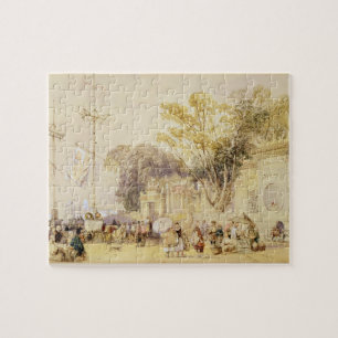 Village Square in the Bay of Hong Kong, plate 5 fr Jigsaw Puzzle