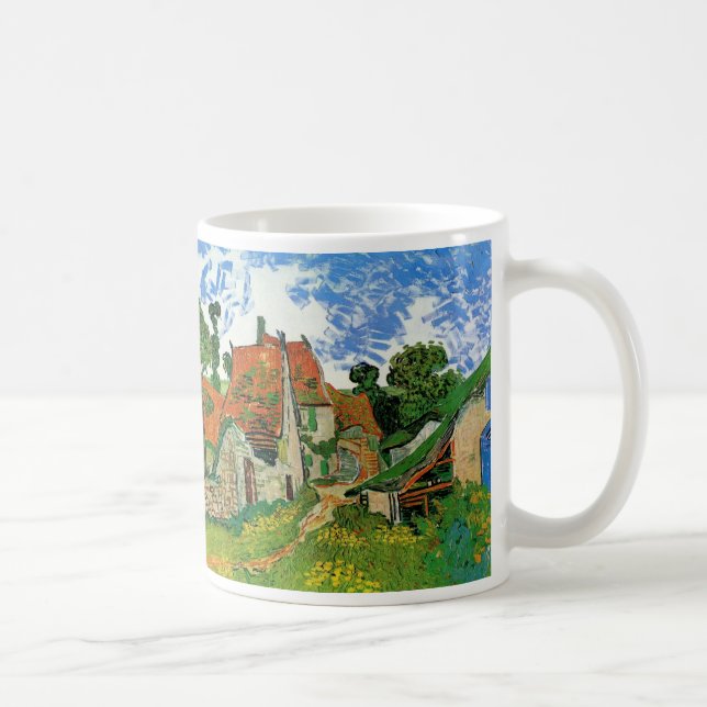 Village Street by Vincent van Gogh Coffee Mug (Right)