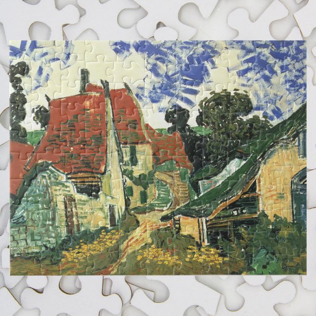 Village Street in Auvers by Vincent van Gogh Jigsaw Puzzle (Creator Uploaded)