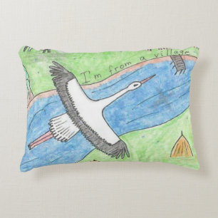 Village Vibes Decorative Cushion