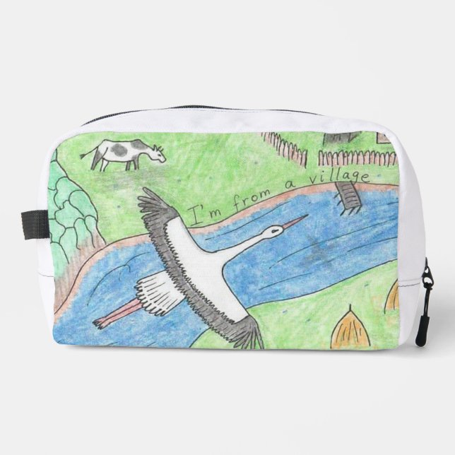 Village Vibes Dopp Kit (Front)