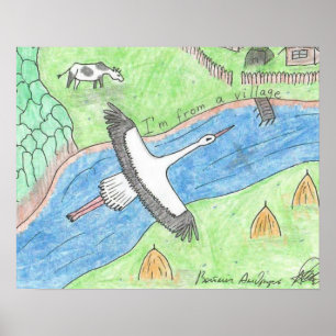 Village Vibes Poster