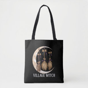 Village Witch Gothic Occult Wicca Pagan Nature Tote Bag