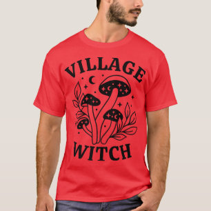Village Witch, Witchy Mushroom Premium T-Shirt