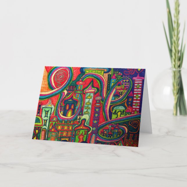 Villages of My Life Card (Front)