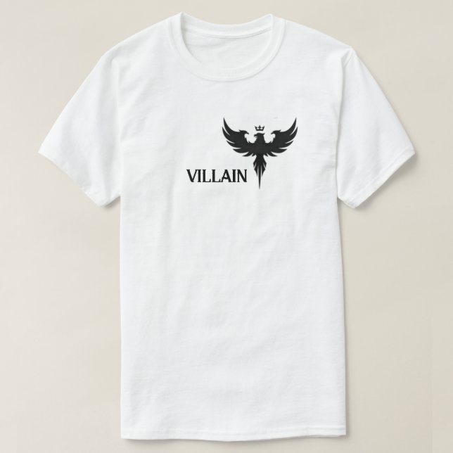 Villain Aesthetic Graphic T-Shirt (Design Front)