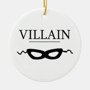 Villain Ceramic Tree Decoration