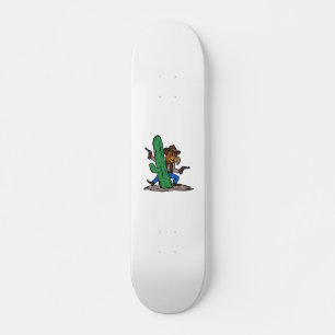 Villain Hawk cartoon   choose background colour Skateboard