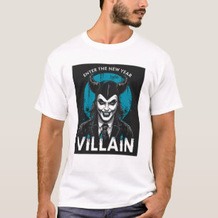 Villain t-shirt  happy new year 