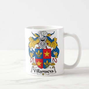 Villanueva Family Crest Coffee Mug