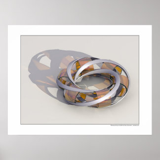 Villarceau Circles Poster