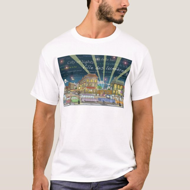 Ville des lumiere T-Shirt (Front)