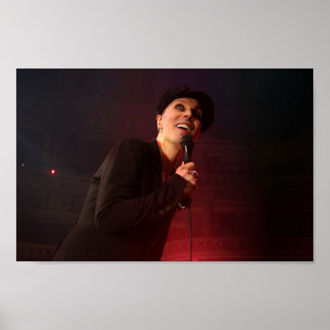 Ville Valo VV portrait Poster (Front)