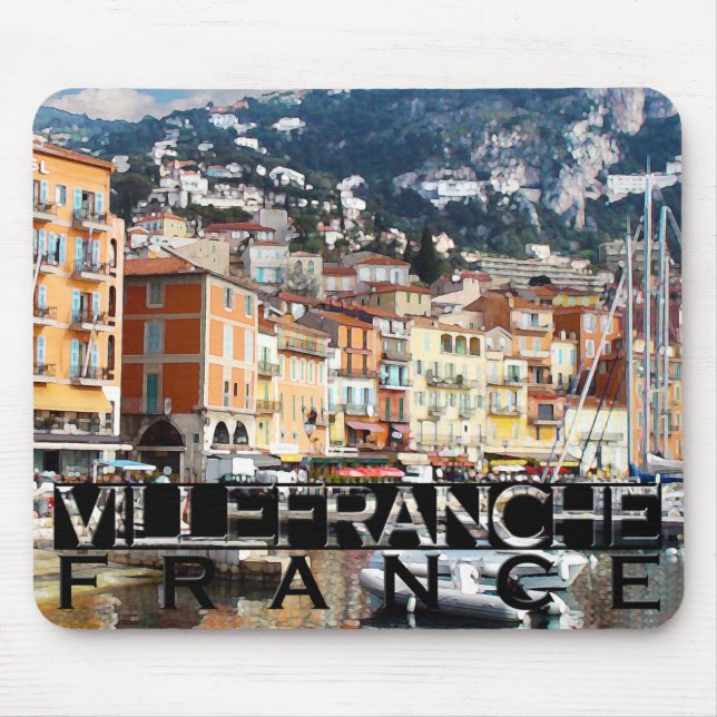 Villefranche-Sur-Mer Mouse Pad (Front)