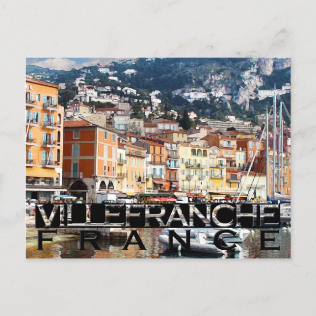 Villefranche-Sur-Mer Postcard (Front)