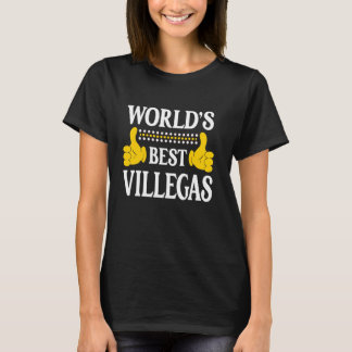 Villegas Surname Team Family Last Name World's Bes T-Shirt
