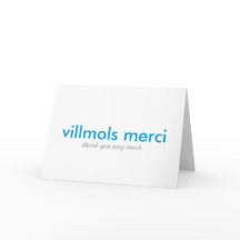 Villmols Merci | Thank You Very Much