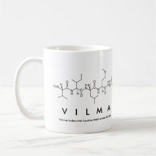 Vilma peptide name mug