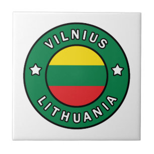 Vilnius Lithuania Ceramic Tile