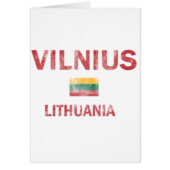 Vilnius Lithuania Designs (Front)