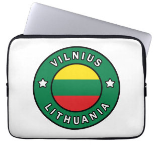 Vilnius Lithuania Laptop Sleeve