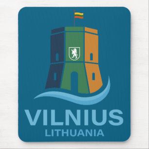 Vilnius Lithuania Mouse Pad