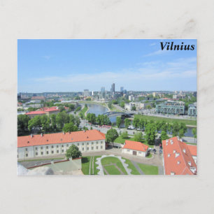 Vilnius, Lithuania Postcard