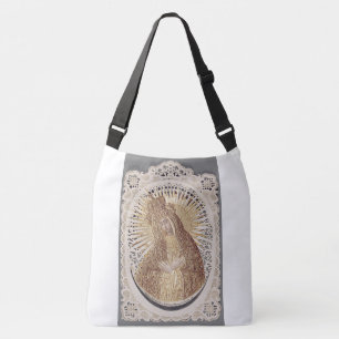 Vilnius Madonna in Prayer ...  fine art  Crossbody Bag