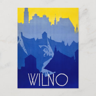 Vilnus, Lithuania,  Postcard