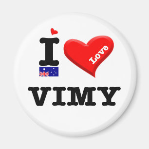 VIMY - I Love Magnet