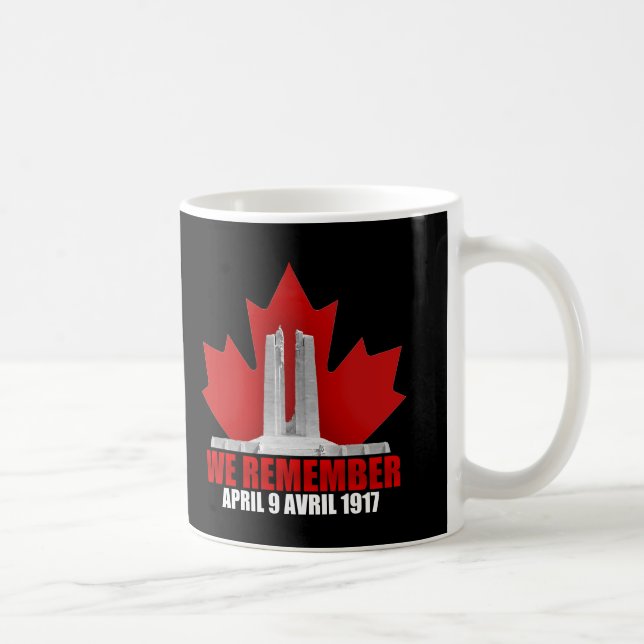 Vimy Ridge We Remember Coffee Mug (Right)