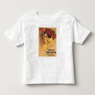 Vin Mariani Dancing Girl Pouring Wine Toddler T-Shirt