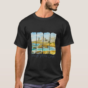 Vina Del Mar Chile Travel Brushstroke Vina Del Mar T-Shirt