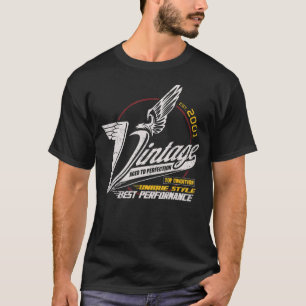 Vinage 2001 Birthday Vintage 2001 Men Women T-Shirt