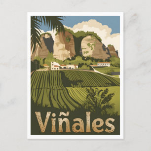 Viñales Cuba Vintage Postcard
