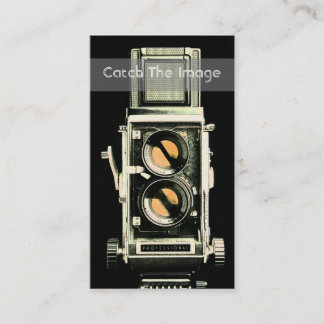 Vinatge Camera Business Card Photography