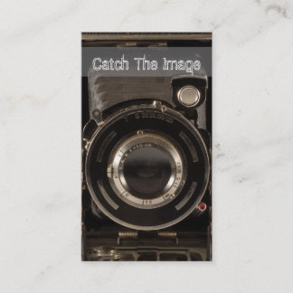 Vinatge Camera Business Card Photography