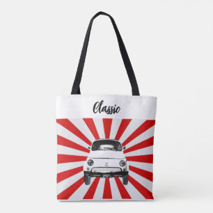 Vinatge Car Sun Tote Bag