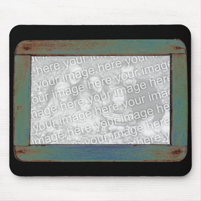 Vinatge Frame - Add your image Mousepad (Front)