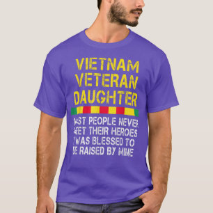 Vinatge Vietnam Vetran Daughter Shirt Veteran Day 