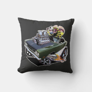 Vince crain 1969 Born to Buzz Cushion