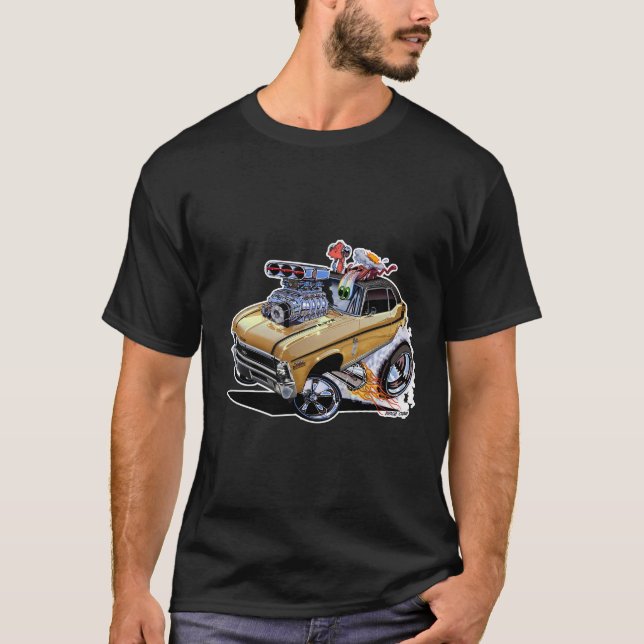 Vince Crain SUPER NOVA 1970 gold DEUCE SS T-Shirt (Front)