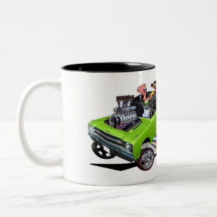 Vince Crains BULLSEYE Sublime 1969 Dart Two-Tone Coffee Mug